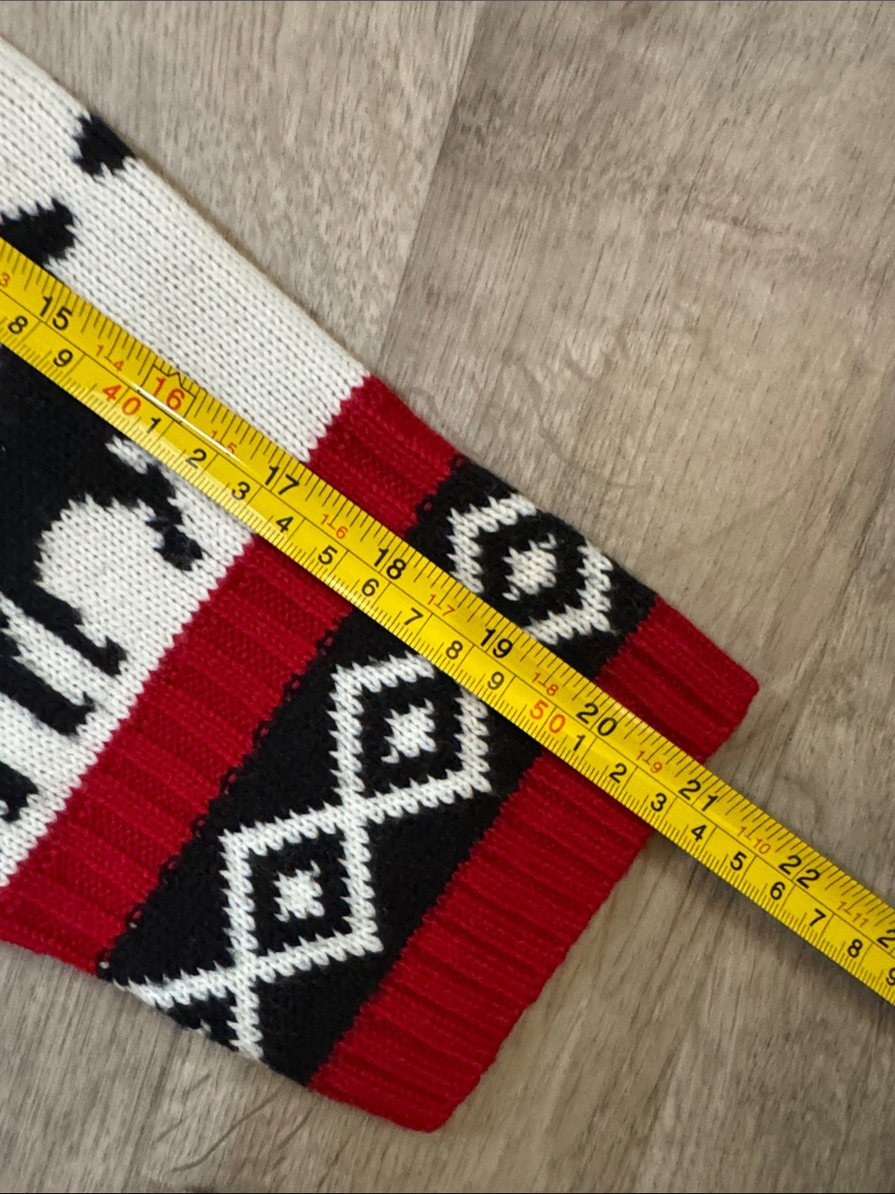 Christmas Cardigan! XXL. Red, White & Black Reindeer Knit Cardigan Sweater - Picture 9 of 13